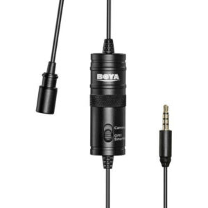 BOYA BY-M1 Omnidirectional Lavalier Microphone for Smartphones & Cameras - Image 1